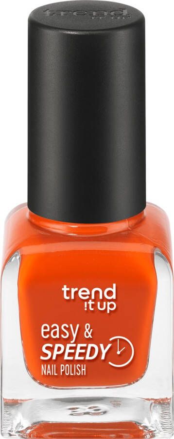 Trend IT UP trend !t up Nagellak Easy & Speedy 350 Orange 6 ml
