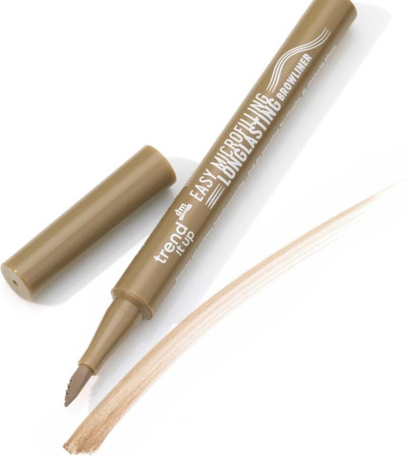 Trend IT UP Wenkbrauwpotlood Easy Microfilling Longlasting Browliner Lichtblond 010 1 ml