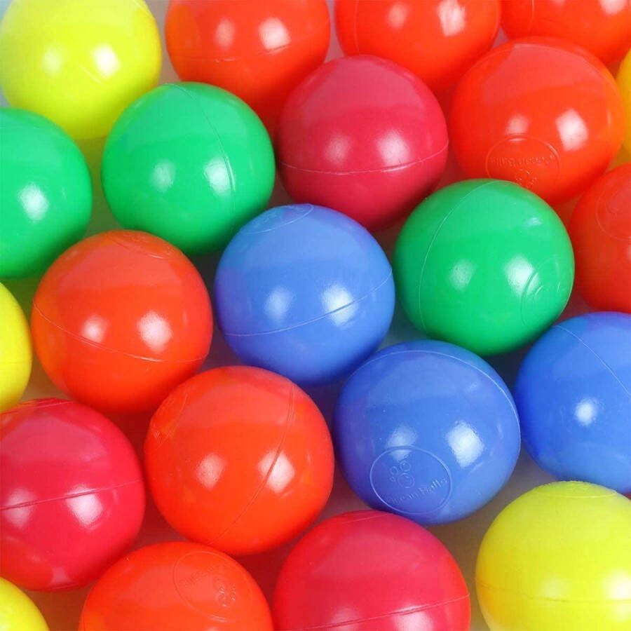 Infantastic Trend24 Ballenbak ballen voor ballenbak Ballenbakballen Plastic Kleurenmix Set van 300 stuks