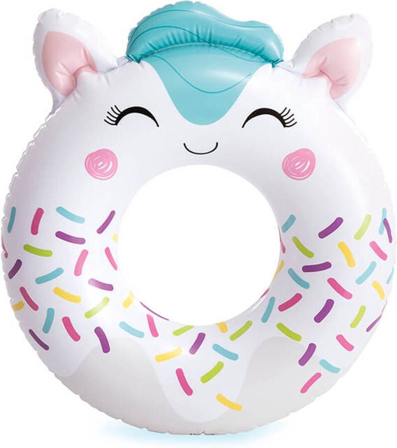 Trend24 Cute Animal Zwemband Lama Wit Opblaasbaar speelgoed
