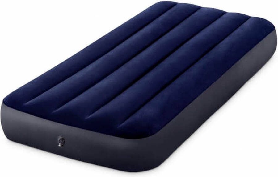 Trend24 Luchtbed Luchtbedden Kamperen Blauw 191 x 76 x 25 cm
