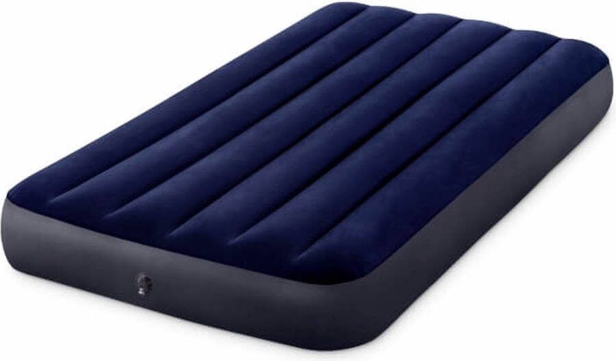 Trend24 Luchtbed Luchtbedden Kamperen Blauw 99 x 191 x 5 cm