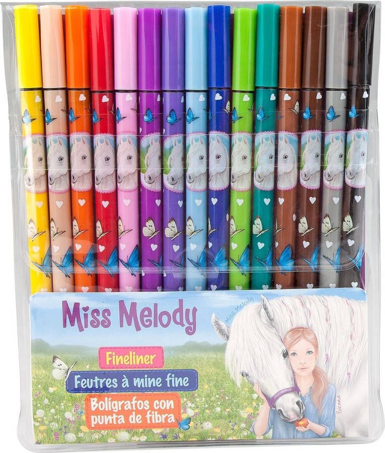 Trend24 Miss Meolody fineliner 15 kleuren