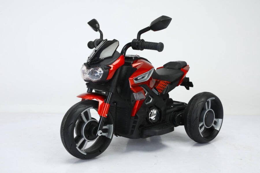 Trendmax Elektrische kindermotor Accuvoertuigen 1 tot 4 jaar Stevig kindermotor Rood