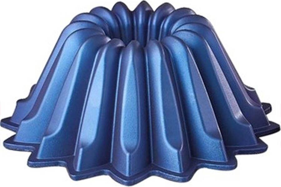 Trends Galeria-Roma Cakevorm Blauw Gietijzer 26cm-Antibaklaag