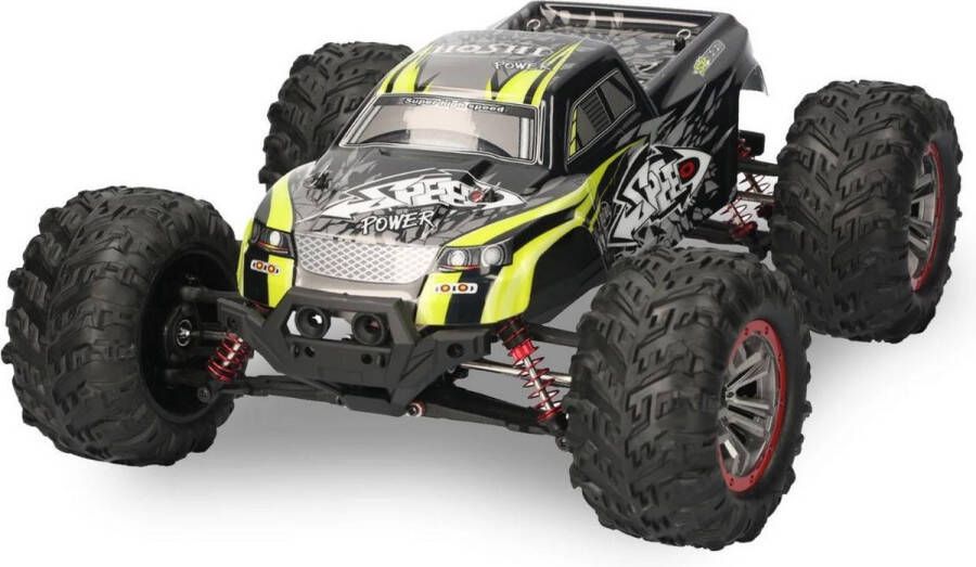 Trendtrading Power Car Pro Bestuurbare Auto 40 Km u RC Auto 4x4 aandrijving Groen
