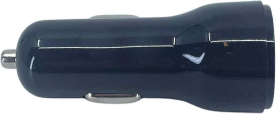 TrendX Autolader Snel Opladen USB autolader met 1 poort Zwart