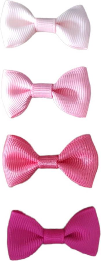 Trendy haarspeldjes Baby Setje Haarspeldjes voor Baby Meisjes Peuter Meisjes Haaraccessoires Haarclips Zachtroze Roze Watermeloen Fuchsia