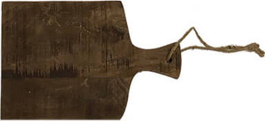 Trendybywave Tapasplank houten broodplank donkerbruin 30 x 20 cm