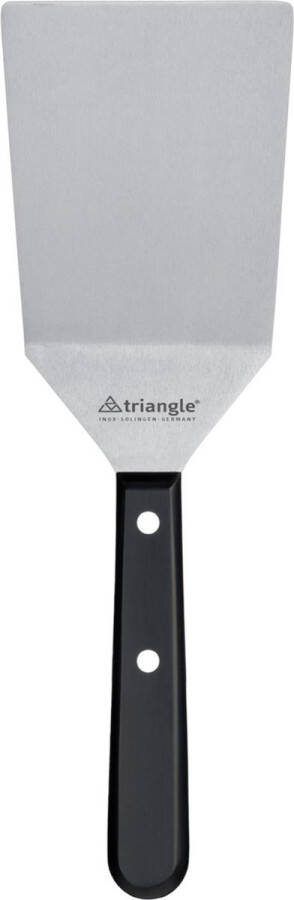 Triangle Breed Paletmes 12 cm RVS Lemmet Zwart Heft Vaatwasmachinebestendig