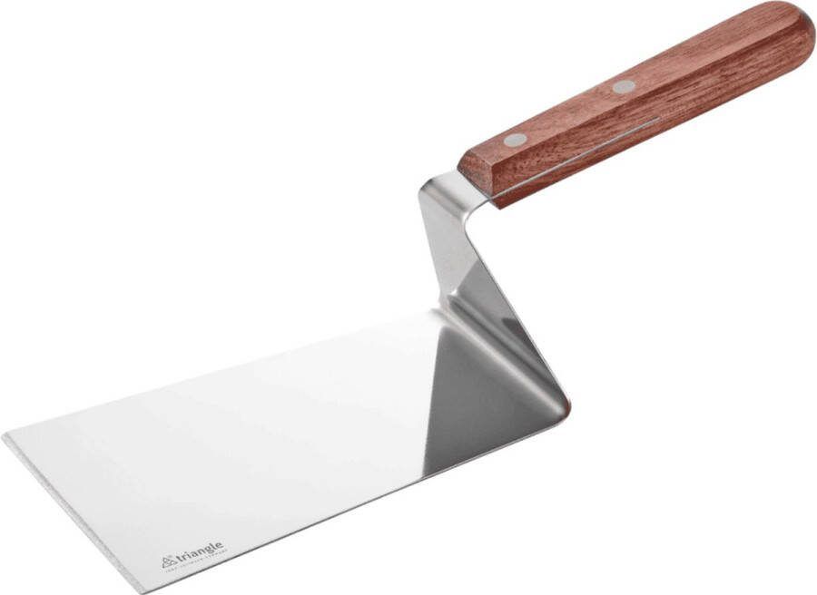 Triangle Extra Breed Paletmes met Dubbele Knik 15 cm Handgemaakt in Solingen