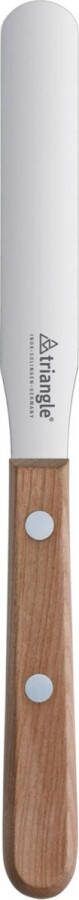 Triangle Classic Paletmes Glaceermes RVS Lemmet 12 cm Heft Kersenhout