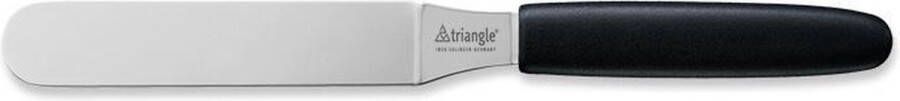 Triangle Palet en glaceermes geknikt 10 Professional RVS 12 cm