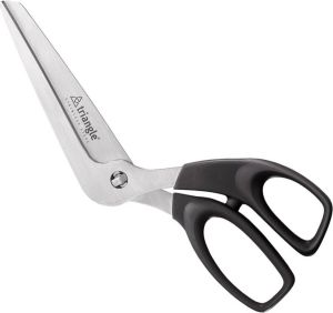 Triangle Pizzaschaar 24.5 cm uitneembaar- Kleur Zwart RVS Kunsstof heft