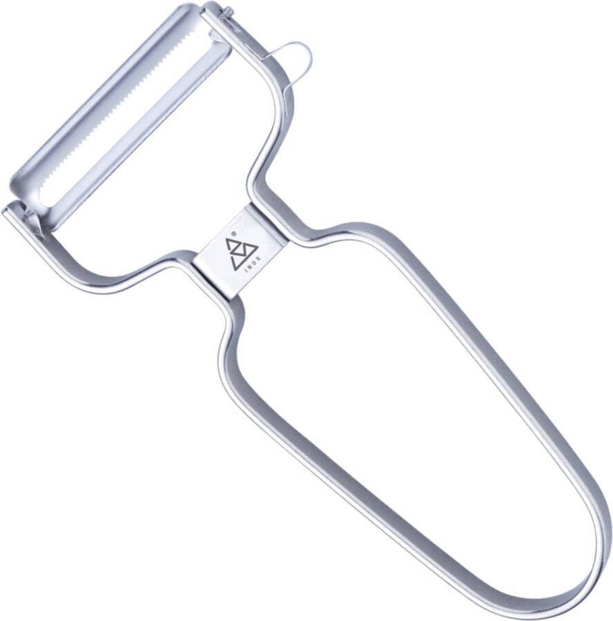 Triangle Professionele Dunschiller 90 mm Roestvrij Staal met Kartelmes Vaatwasserbestendig