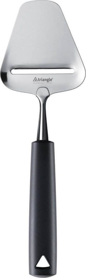 Triangle Professionele Kaasschaaf RVS 11 cm Lemmet Ergonomisch Kunststof Heft Zwart