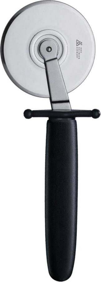 Triangle Professionele Pizzasnijder 7 cm Ergonomisch Zwart Heft Vaatwasserbestendig