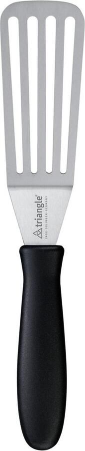 Triangle Paletmes met Knik en Sleuven 12 cm RVS Vaatwasserbestendig
