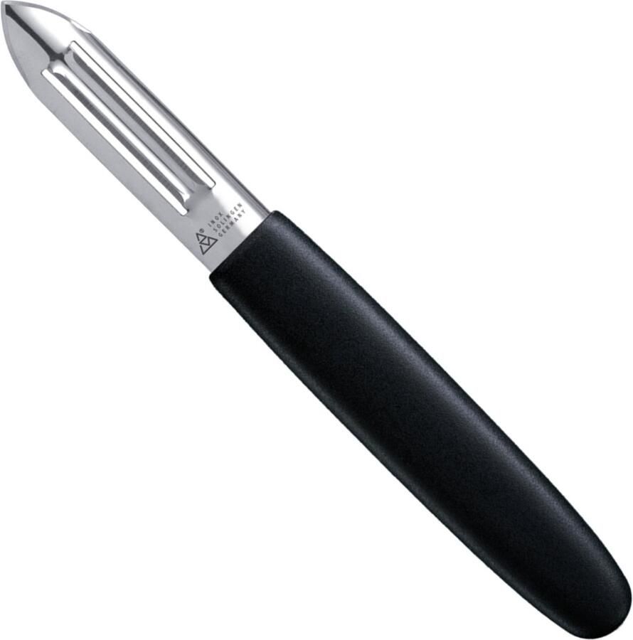 Triangle Professionele Dunschiller 18 cm Dubbelzijdig RVS Zwart