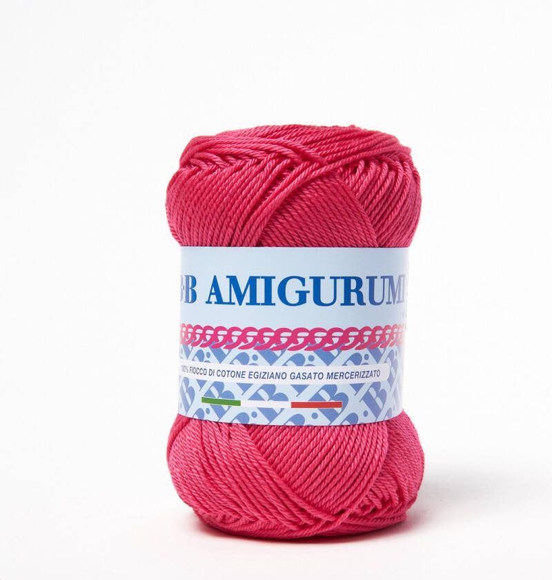 Tricot Cafè B.B.B. Filati Amigurumi Breigaren van puur katoen zeer zacht geschikt voor poppen en poppen machinewasbaar voor strijkijzer haaknaalden: 3-4 Fuchsia 105 50 gr