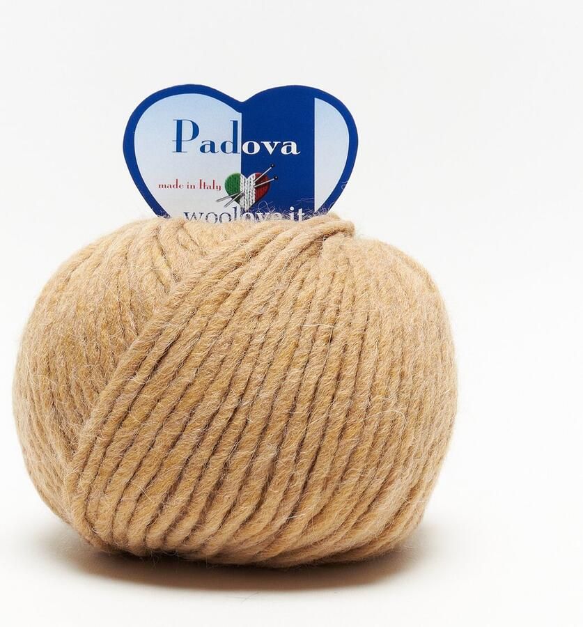 Tricot Cafè Tricot Café Padova Wol-alpacamix garen geschikt voor alle soorten werk Ideaal voor haakwerk Gemaakt in Italië Mix elegantie en kwaliteit 50g Haver 063