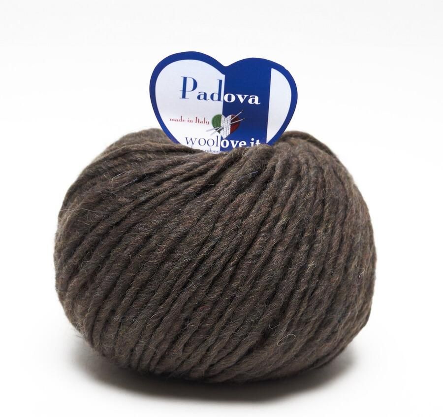 Tricot Cafè Tricot Café Padova Wol-alpacamix garen geschikt voor alle soorten werk Ideaal voor haakwerk Gemaakt in Italië Mix elegantie en kwaliteit 50g Bruin Melange 100