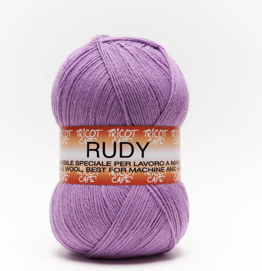 Tricot Cafè Tricot Café Rudy Warm en zacht garen gemaakt van een wol-acryl mix ideaal voor alle soorten breiwerk crochetwerk Naaldmaat: 3.50 4.00 250gr Cyclamen 8997