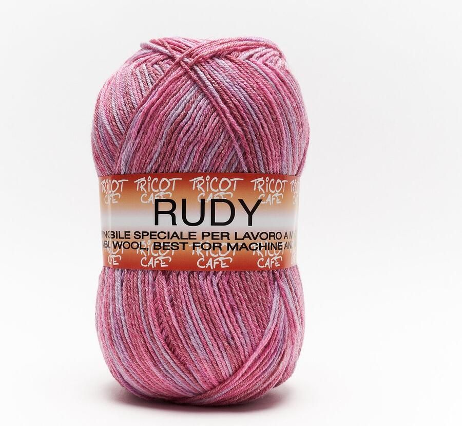 Tricot Cafè Tricot Café Rudy Warm en zacht garen gemaakt van een wol-acryl mix ideaal voor alle soorten breiwerk crochetwerk Naaldmaat: 3.50 4.00 250gr Mix Roze 158