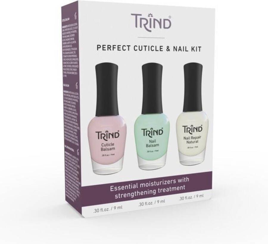 Unbekannt Trind Perfect Cuticle & Nail Kit Manicureset