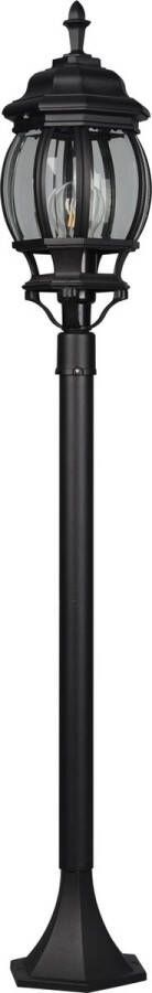 TRIO ELVO Paalverlichting Zwart mat excl. 1x E27 4W Buitenverlichting IP23