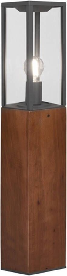 Trio leuchten Trio Paal Sokkel Garonne H 80CM | Hout