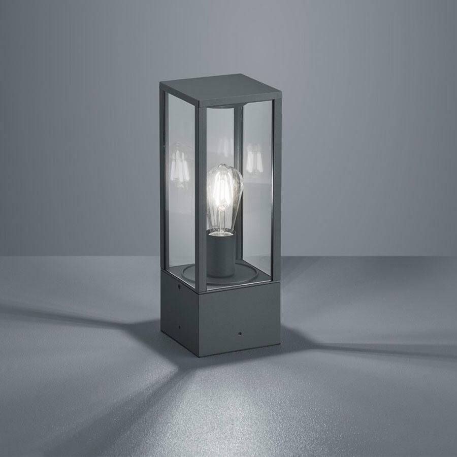 TRIO GARONNE Paalverlichting Antraciet excl. 1x E27 7W Buitenverlichting IP44