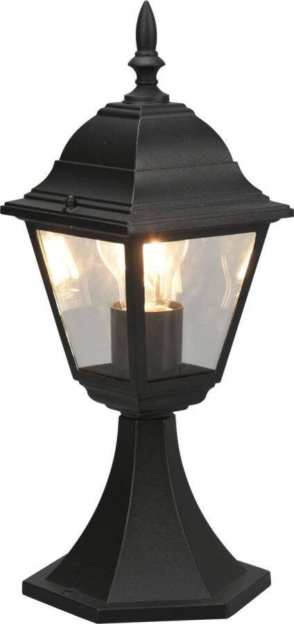 TRIO LIVENZA Paalverlichting Zwart mat excl. 1x E27 4W Buitenverlichting IP44