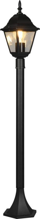 TRIO LIVENZA Paalverlichting Zwart mat excl. 1x E27 4W Buitenverlichting IP44