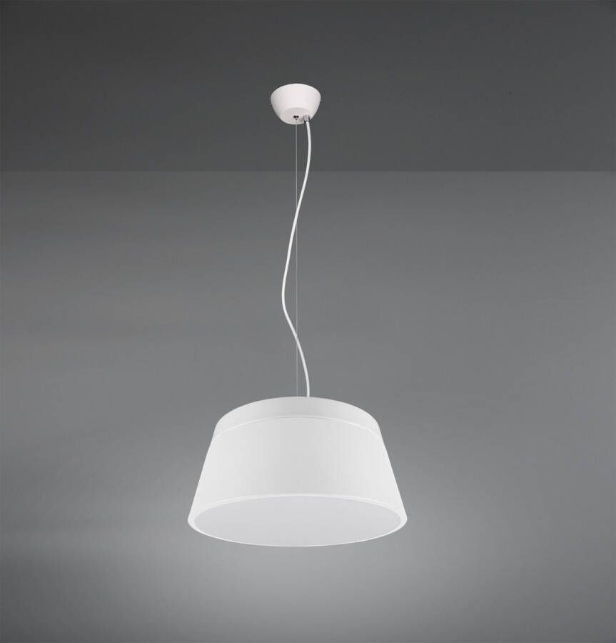 Trio Moderne Hanglamp Baroness Metaal Wit