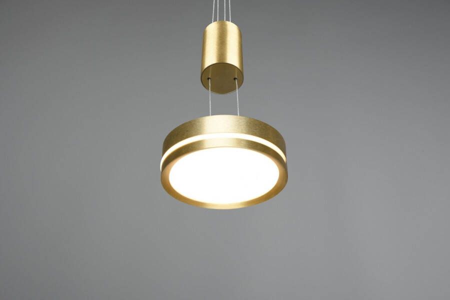 Trio Moderne Hanglamp Franklin Metaal Messing