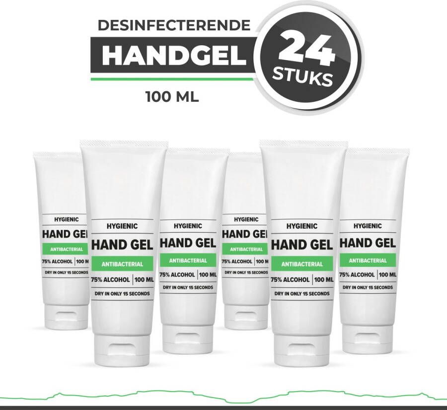 Triomf Handgel Tube 100 ML 24 stuks Q1 in doos Hand Gel Tubes Handcleangel Hygiene