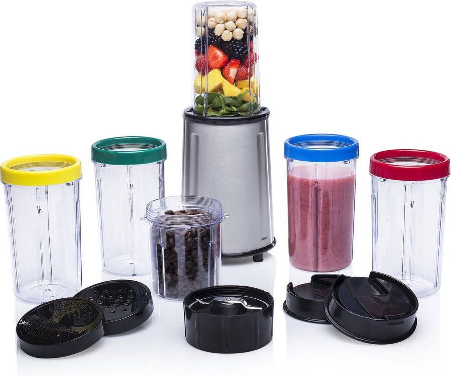 Tristar BL-4445 Blender – Complete set 17-delig – Voor droge en natte ingrediënten