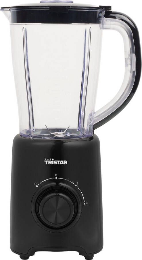Tristar Blender BL-4476 1.5 liter Kunststof Kan 500 watt Pulse functie Ice crucher