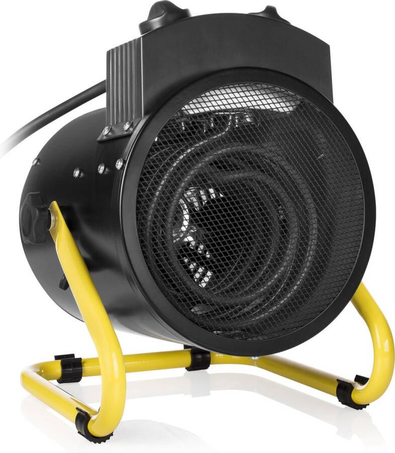 Tristar Bouwverwarming KA-5061 Elektrische Kachel – Keramische heater voor garage werkplaats of tijdens het verbouwen Industriële bijverwarming met regelbare thermostaat 3 standen