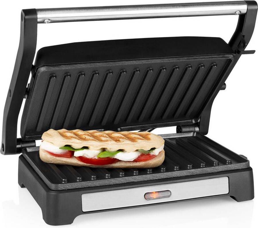 Tristar contactgrill 1000 W 23 x 14.5 cm Anti-aanbaklaag