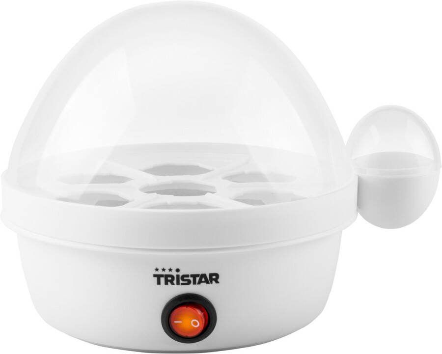 Tristar Eierkoker EK-3074 Geschikt voor 7 eieren Inclusief maatbeker Eierprikker 350W Wit
