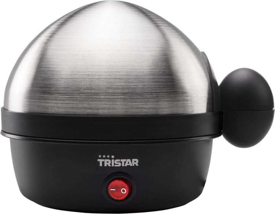 Tristar EK-3076 Eierkoker – Geschikt voor 7 eieren – Inclusief maatbeker 7 eierprikker RVS