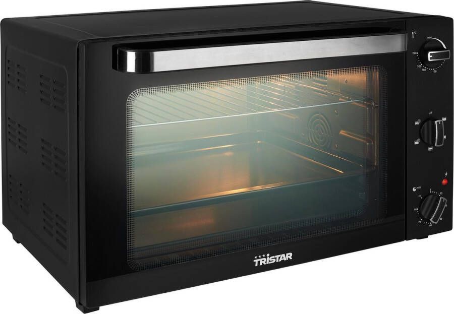 Tristar OV-3640 Convectieoven XXL – Vrijstaande Oven 60 liter – Heteluchtoven 2000 Watt Zwart