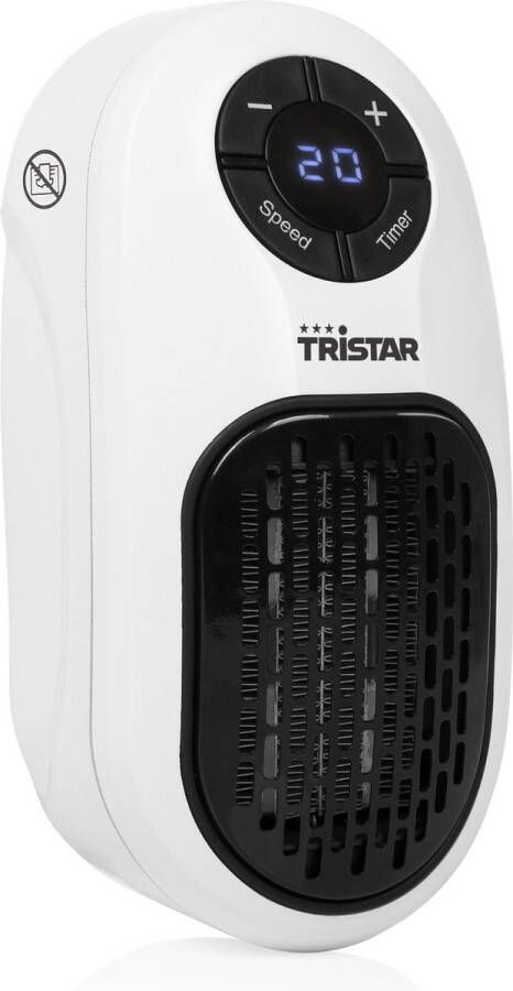 Tristar Plug Verwarming KA-5084 Compacte kachel Oververhittingsbeveiliging Timerfunctie
