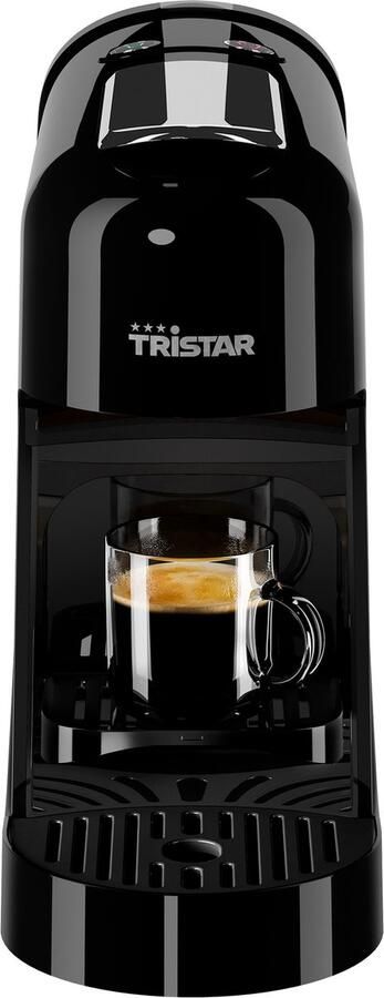 Tristar Koffiecupmachine CM-2300 Compacte koffiemachine met ruime watertank Capsule koffiezetapparaat Geschikt voor camping gebruik Zwart