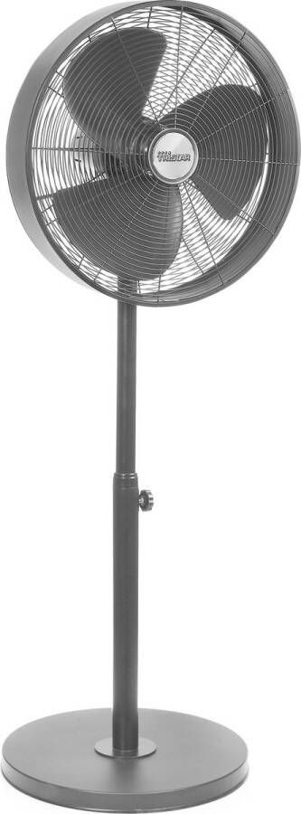 Tristar VE-5929 Statiefventilator Diameter 40 centimeter Zwart metaal Met zwenkfunctie