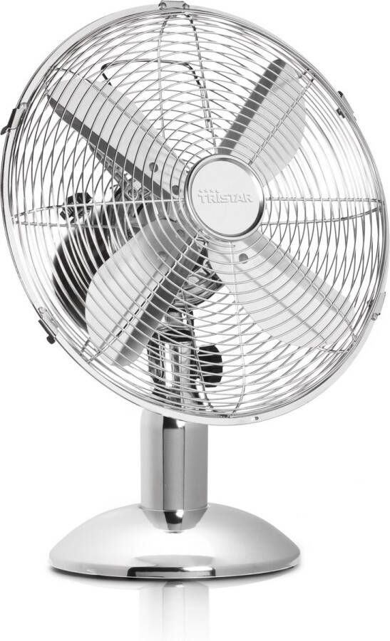 Tristar VE-5953 Tafelventilator Chroom Diameter 30 cm Drie snelheden