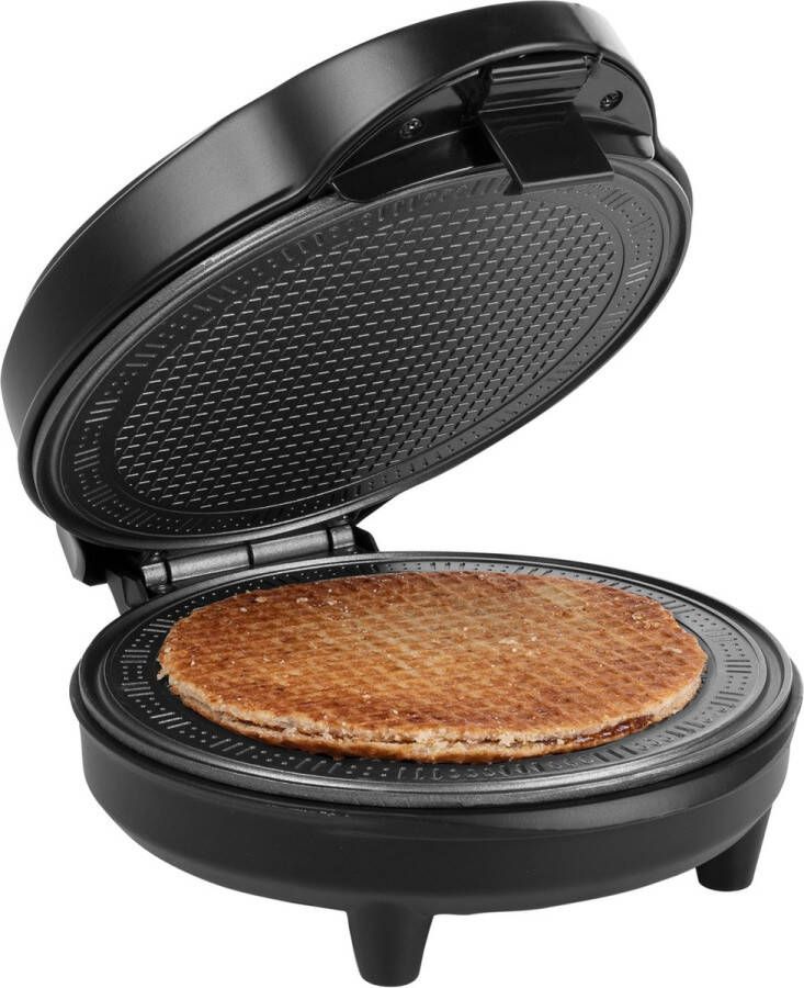 Tristar WF-1170 Wafelijzer Voor stroopwafels ijshoorntjes en kniepertjes – Cool touch Wafelmaker Zwart