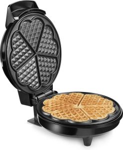 Tristar WF-1160 Wafelijzer Voor hartvormige wafels Met regelbare thermostaat Antiaanbaklaag